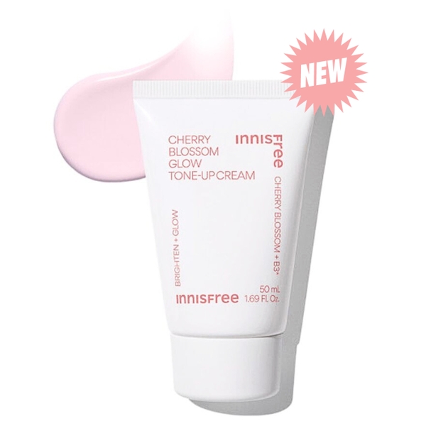 Kem Dưỡng Trắng Da Nâng Tone Da Innisfree Jeju Cherry Blossom Tone-Up Cream