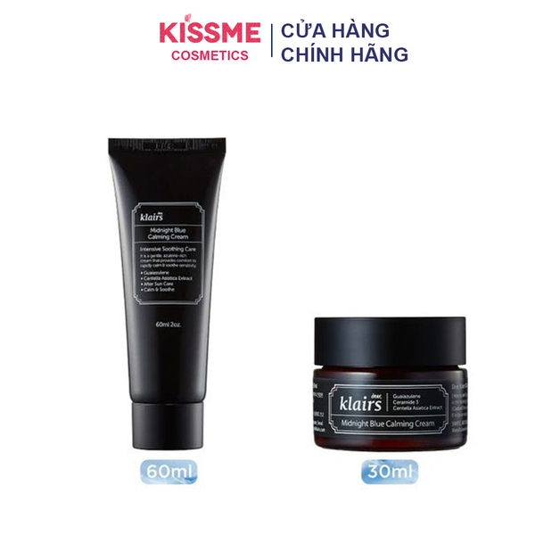 Kem Dưỡng Da Làm Dịu, Phục Hồi Da Klairs Midnight Blue Calming Cream