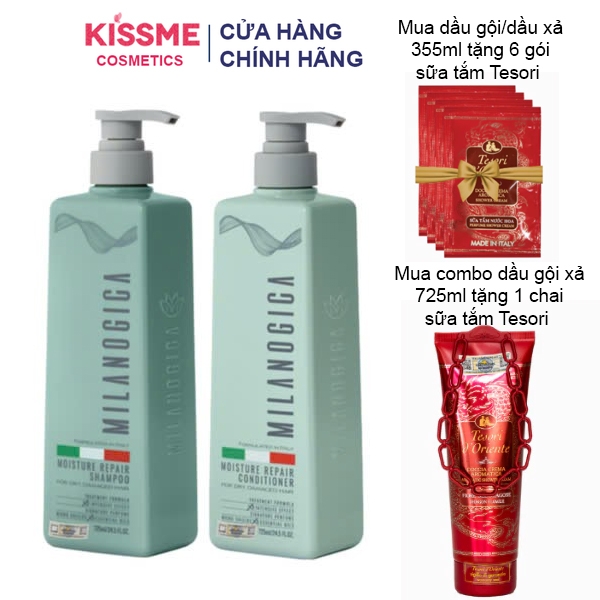Dầu gội xả phục hồi hư tổn MILANOGICA
