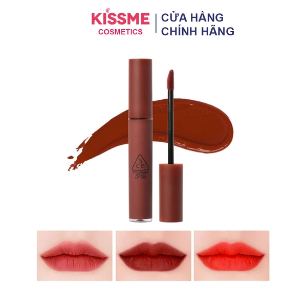 Son Kem Lì, Lên Màu Chuẩn 3CE Velvet Lip Tint 4g