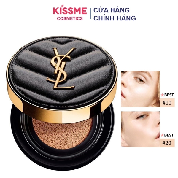 Phấn Nước lâu trôi che phủ tốt YSL Encre De Peau Couture Cushion Foundation