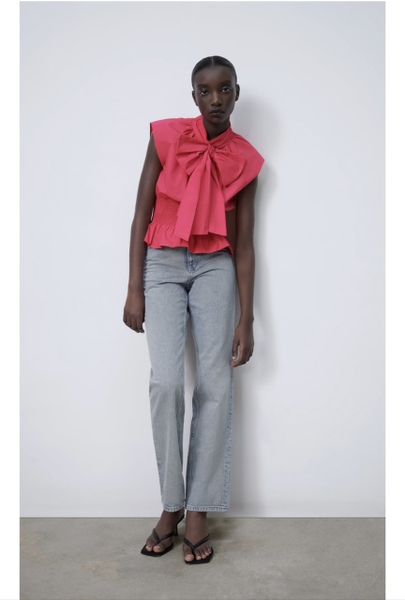 Zara red top Clearance