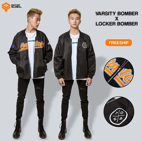 Diện áo khoác Bomber cực chất ngày hè cùng ONTOP BRAND