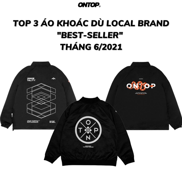 TOP 03 CHIẾC ÁO KHOÁC DÙ LOCAL BRAND