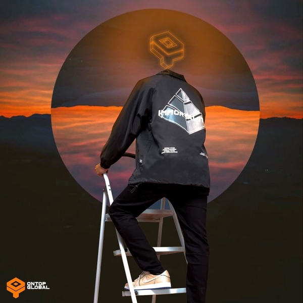 Áo khoác phản quang PYRAMID JACKET - Thể hiện vị trí dẫn đầu.