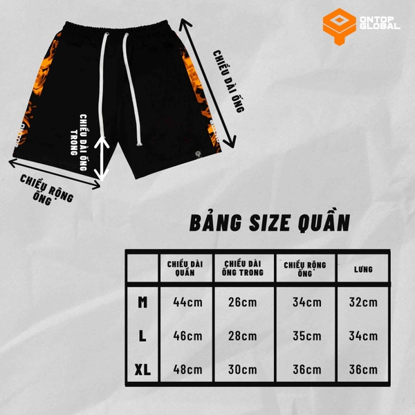 Quần short Local brand ONTOP