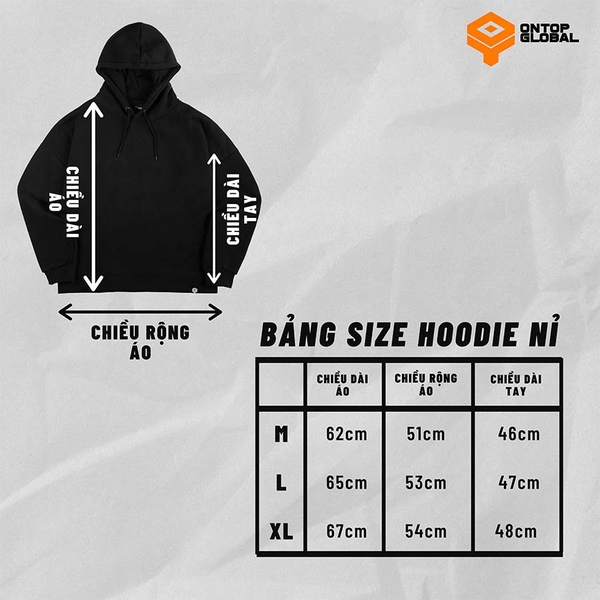 Áo hoodie nữ đẹp local brand ONTOP