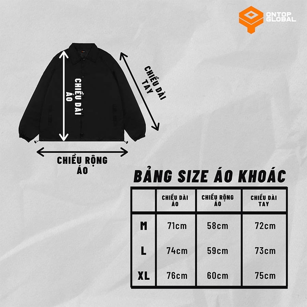 Áo khoác nữ streetwear Local brand ONTOP