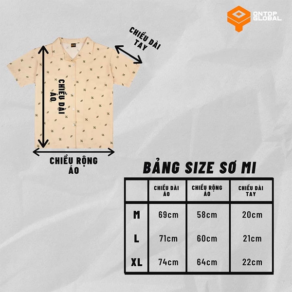 Áo sơ mi Local Brand ONTOP