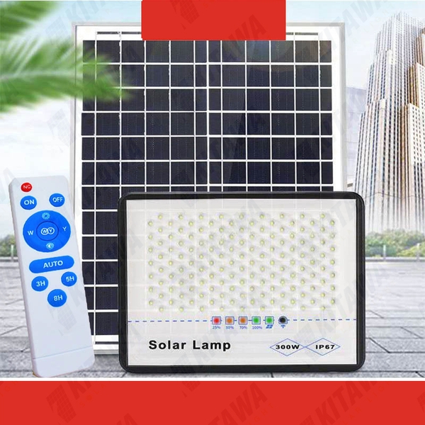 Đèn pha năng lượng mặt trời chống chói 300W KITAWA DP5300