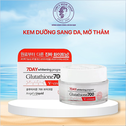 glutathione 700 review Angel's Liquid 7 Day Whitening Program V-ampoule 30ml K-Beauty Review kem dng da Glutathione