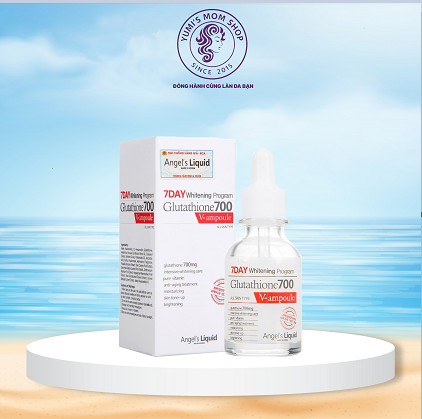 HUYT THANH dng da Angel's Liquid 7day Whitening Program Glutathione 700  V-AMPLE