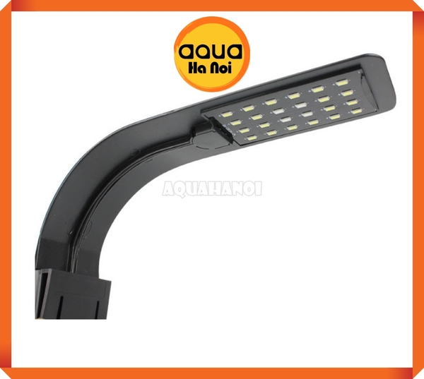 Đèn kẹp LED siêu mỏng X5 cho hồ cá cảnh thủy sinh kích thước 30-40cm - Màu trắng