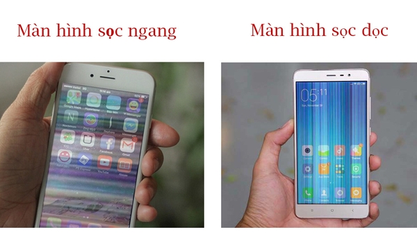 TẠI SAO MÀN HÌNH ĐIỆN THOẠI BỊ SỌC NGANG, SỌC DỌC? | Website Earldom
