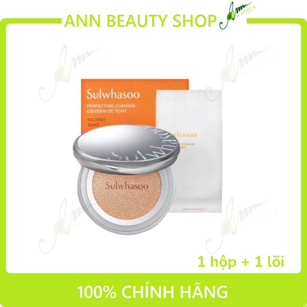 Phấn Nước Sulwhasoo Perfecting Cushion Coussin De Teint SPF50+/PA+++