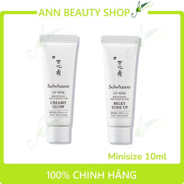 Kem chống nắng Sulwhasoo UV Wise Brightening Multi Protector SPF50+/PA++++ MINISIZE 10ML