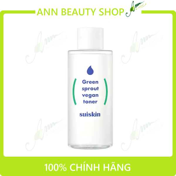 Nước Cân Bằng Da Suiskin Green Sprout Vegan Toner 200ml
