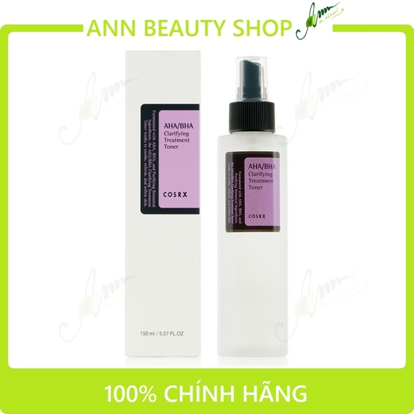 Nước hoa hồng Cosrx AHA/BHA Clarifying Treatment Toner