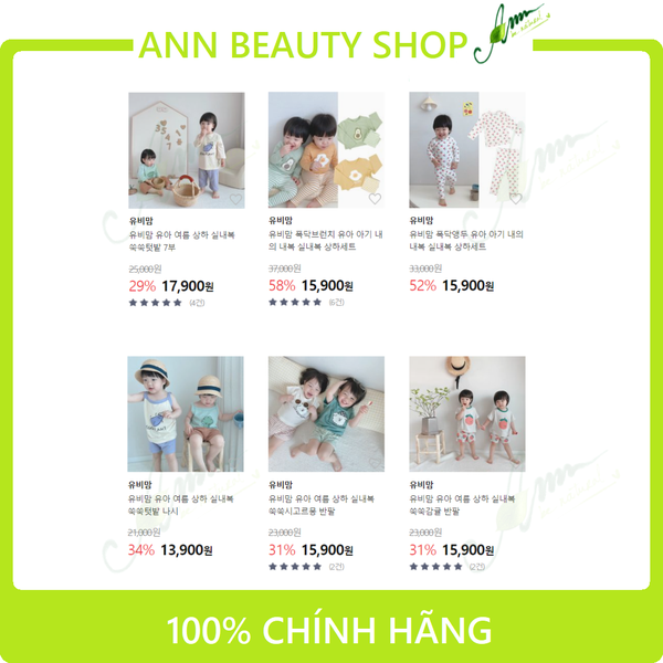 QUẦN ÁO UBMOM (HÀNG TRẢ ORDER - KO DƯ)