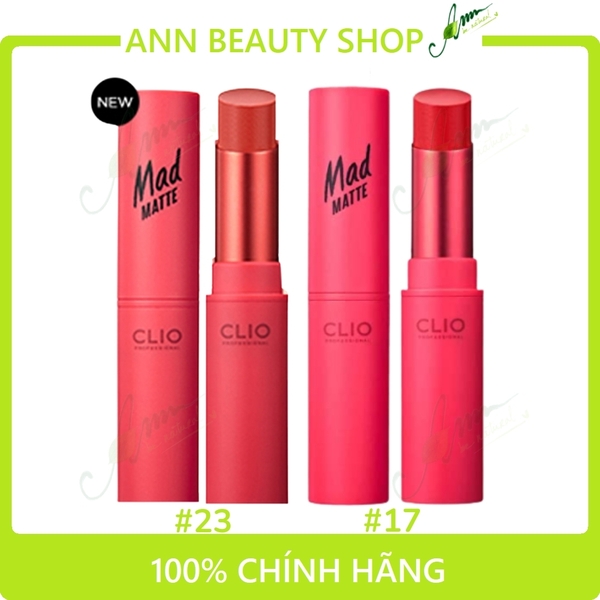 Son Thỏi CLIO MAD MATTE LIPS