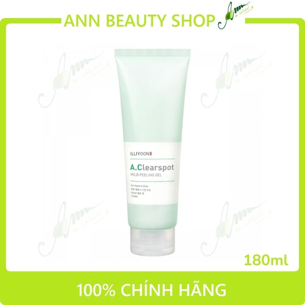 Tẩy Da Chết Illiyoon A.Clear Spot Mild Peeling Gel 180ml
