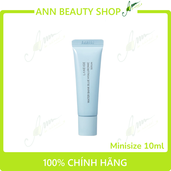 Tinh Chất Dưỡng Ẩm Laneige Water Bank Blue Hyaluronic Serum Minisize 10ml
