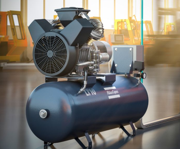Máy nén khí piston bôi trơn bằng dầu LE/ LT Atlas copco