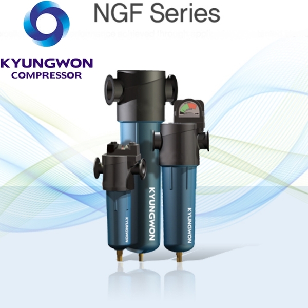 lọc đường ống máy nén khí kyungwon