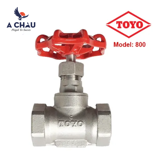 Van cầu inox Toyo 800
