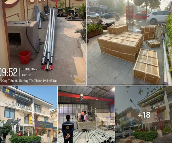 Đơn Hàng Dự Án Chiếu Sáng của ZALAA Chào Xuân Mới 2025