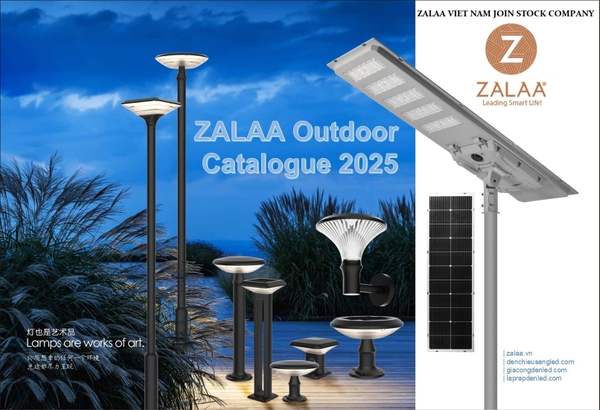 Giải Pháp Chiếu Sáng Cảnh Quan Thông Minh ZALAA 2025 – Định Hướng Mới Cho Đô Thị Hiện Đại