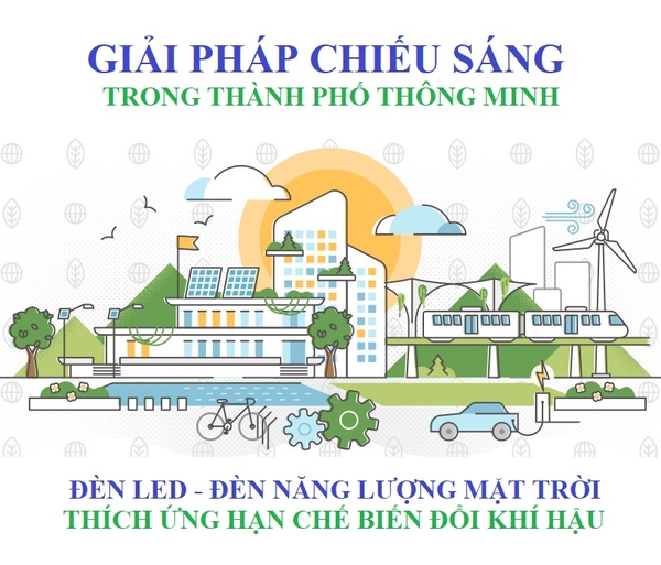 Đèn LED - Năng Lượng Mặt Trời | Giải Pháp Thích Ứng Biến Đổi Khí Hậu