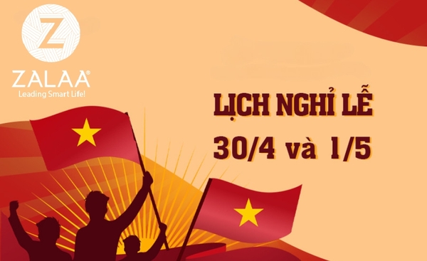 Thông Báo Lịch Nghỉ Lễ 30/4 & 1/5 Năm 2024