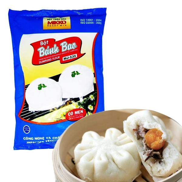 Bột bánh bao là bột gì? Cách làm bánh bao nhanh chóng, đơn giản từ bột bánh bao Mikko