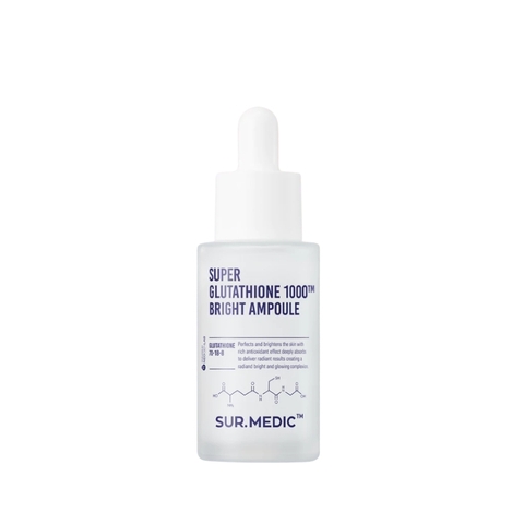 sur medic+ super glutathione 100tm bright ampoule SUR.MEDIC+ 0.35 oz / 10g Beauty SUR.MEDIC+ Super Glutathione 100 Bright