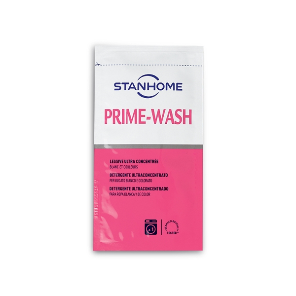 Gói mẫu dùng thử Nước giặt đậm đặc cho đồ trắng và sáng màu Stanhome Prime Wash Extra 25ml