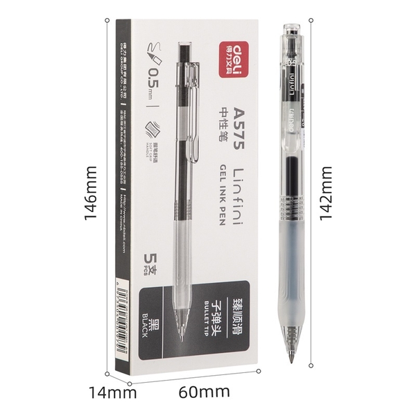pvn63410-but-bi-gel-bam-van-phong-deli-muc-den-ngoi-0-5mm-hoc-sinh-muc-deu-net-c