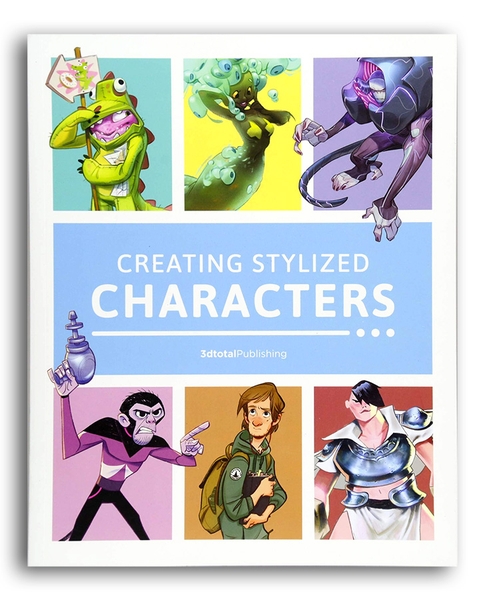 creating stylized characters by 3dtotal publishing