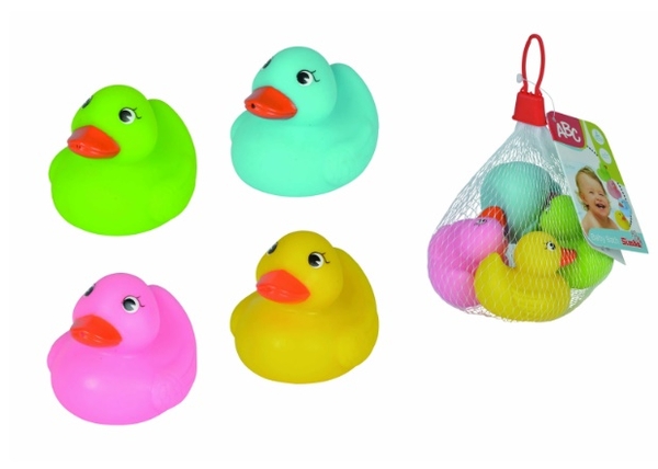 Đồ chơi nhà tắm 4 con vịt (Vịt thả bồn tắm ABC Bathing Ducks)