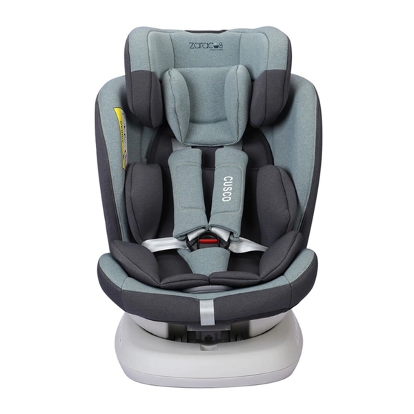 Ghế ô tô trẻ em Zaracos Cusco 6406 Isofix xoay 360 màu xanh mint