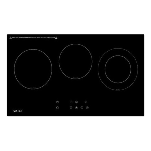 Bếp Điện Từ 3 Vùng Nấu Faster FS 638HI - Hàng Chính Hãng