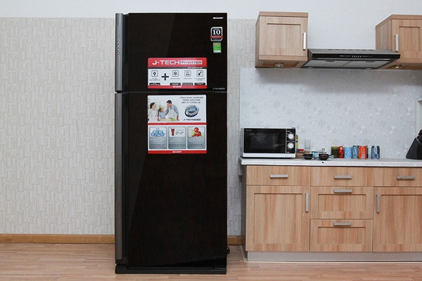 Tủ lạnh Sharp Inverter 627 lít SJ-XP630PG-BK