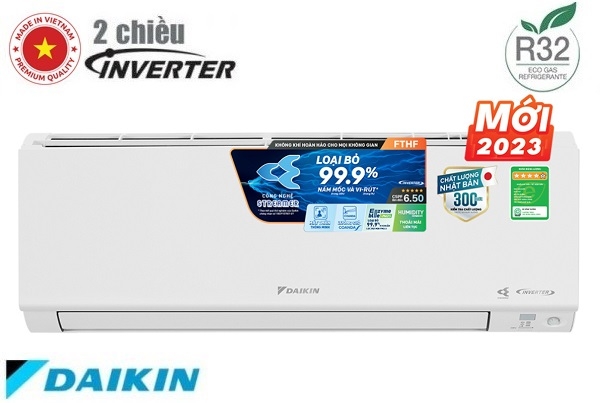 Điều Hòa Daikin 9000Btu 2 Chiều Inverter FTHF25XVMV