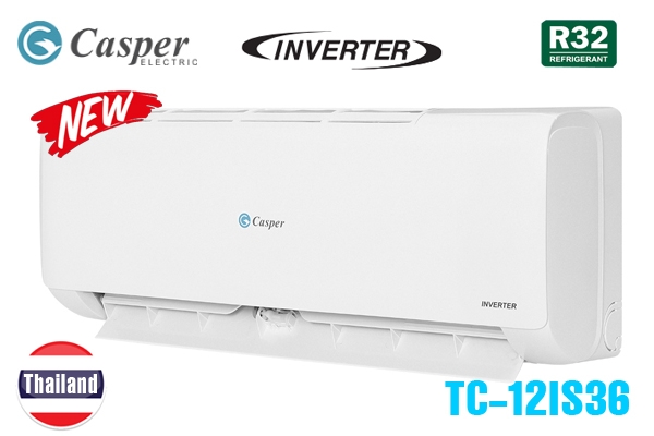 Điều hòa Casper inverter 1 chiều 12000 BTU TC-12IS36