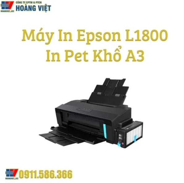 MÁY IN PET CHUYỂN NHIỆT A3(DẠNG CUỘN) - L1800