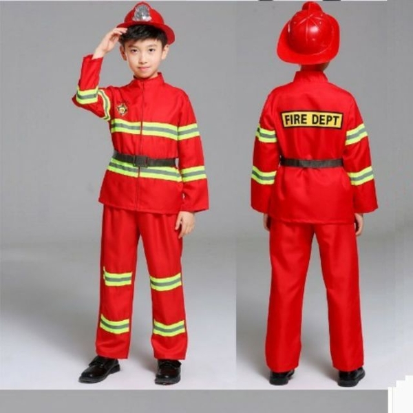 Trang phục lính cứu hỏa đỏ