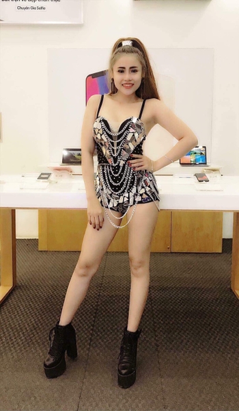 BỘ VÁY NHẢY SEXY MÀU ĐEN