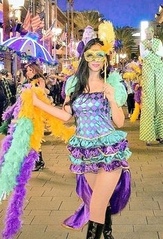 Trang phục lễ hội Mardi Gras