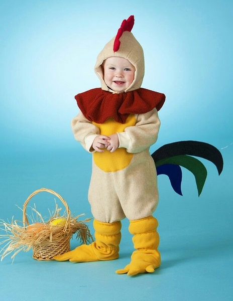 Trang phục Hóa trang con gà trống cho trẻ em