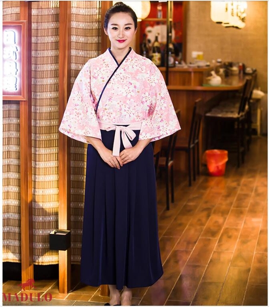 Trang phục cho nhân viên phục vụ nhà hàng Nhật Bản